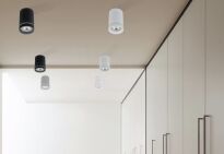 Lampa sufitowa techniczna Plafon BILL 10W AZ3375 AZzardo okrągła oprawa w kolorze białym tuba - 2