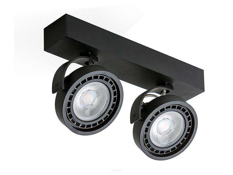 Reflektor Jerry 2 12V LED AZzardo GM4205 BK AZ1368 podwójny regulowane 