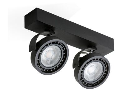 Reflektor Jerry 2 12V LED AZzardo GM4205 BK AZ1368 podwójny regulowane 