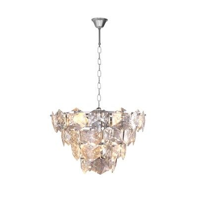 Lampa wisząca DIANA chrom MILAGRO ML5985 