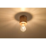 PLAFON SALGADO LAMPA SUFITOWA NATURALNE DREWNO MINIMALISTYCZNA W STYLU SKANDYNAWSKIM - 2