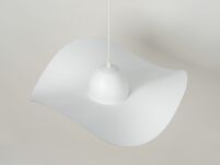Lampa wisząca KAPELLO 32344 SIGMA kapelusz biały miedziany 55 cm  - 4