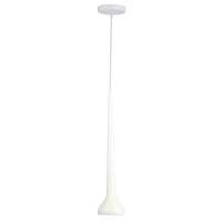 Lampa wisząca Toronto - P01601WH NOWOCZESNA  wykonana z metalu o wykończeniu białego matu inspirowana CN Tower z Toronto.