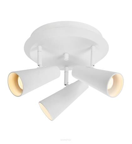 Lampa sufitowa reflektor CREST 108203 Markslojd biała okrągła podsufitka
