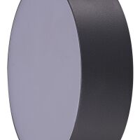 Plafon CASPER ROUND Azzardo okrągły zewnętrzny łazienkowy IP54 4000K/3000K CIEMNY SZARY