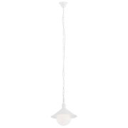 Lampa wisząca ogrodowa ERBA BIS 3296 Argon RETRO IP44 biała