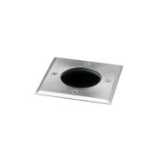 Lampa zewnętrzna  HYDE SQUARE AZ3326 IP54  kwadratowa do zabudowania kolor chrome