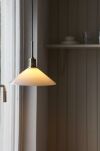 Lampa wisząca Vela 1L E27 108867 Markslojd antyczny mosiądz/biała Ø25cm - 3