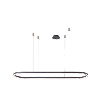 Lampa wisząca ELENA 150 DIMM BK czarna Azzardo AZ5057