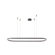Lampa wisząca ELENA 150 DIMM BK czarna Azzardo AZ5057