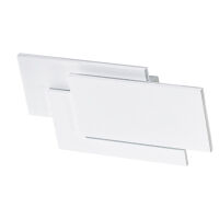 Kinkiet CLOVER SQUARE Azzardo AZ2199 biały 3 prostokąty 
