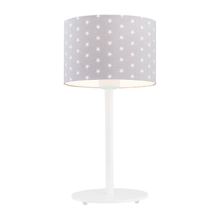 Lampa stołowa  MAGIC 4126 Argon Dziecięca szara w gwiazdki wys. 50 cm