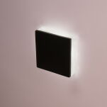 LAMPA SCHODOWA ELKIM LESEL 008A L Czarna lub biała LED 4000K / 3000K aluminium/ szkło akrylowe  - 4