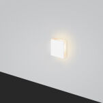 LAMPA SCHODOWA ELKIM LESEL 008A L Czarna lub biała LED 4000K / 3000K aluminium/ szkło akrylowe  - 3