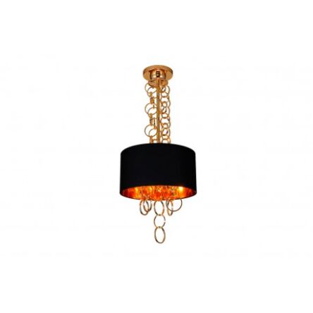 Lampa KATE AZ2678 elegancka ze złotymi łańcuszkami z okręgów wystającymi spod klosza