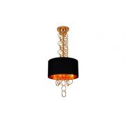 Lampa KATE AZ2678 elegancka ze złotymi łańcuszkami z okręgów wystającymi spod klosza