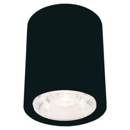 Lampa sufitowa EDESA LED M 9107 Nowodvorski Czarna śr. 9 cm