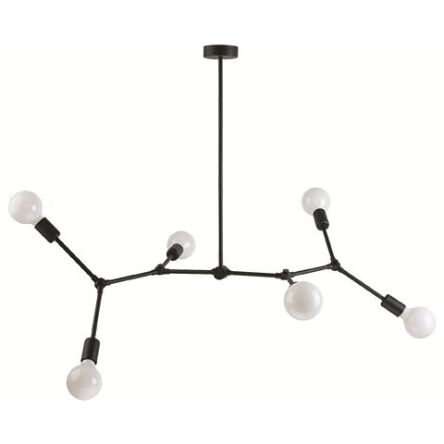 Lampa wisząca TWIG czarna 6x Nowodvorski 9138