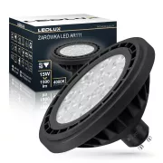 Żarówka LED GU10 ES111 AR111 BLACK 15W = 140W 1500lm 4000K biała neutralna