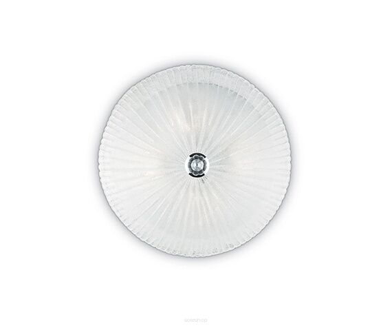 Plafon Shell PL6 008622 KLASYCZNY IP20 E27 Ideal Lux OPRAWA W STYLU KLASYCZNYM transparentna oprawa ze szkła