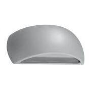 Kinkiet PONTIUS SL.0875 SOLLUX LIGHTING półokrągły ceramiczny szary