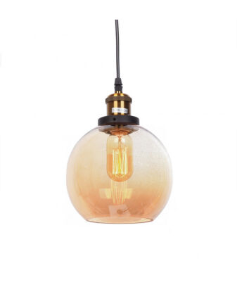 LAMPA WISZĄCA LOFT BURSZTYNOWA NAVARRO LDP 6802 (YL)
