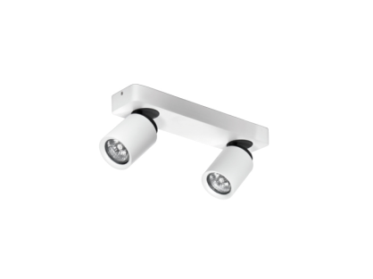 Reflektor Tomi 2  biały AZzardo  AZ0663  ruchome główki w kształcie tub listwa