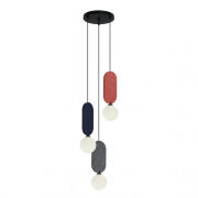 Lampa wisząca Lorenzo PND-59815A-3-MLTI Italux