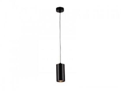 Lampa wisząca Kika S 85  Orlicki Design czarna tuba 8,5 cm wysokości źródło światła GU10 