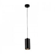Lampa wisząca Kika S 85  Orlicki Design czarna tuba 8,5 cm wysokości źródło światła GU10 