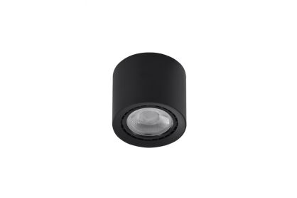 Lampa sufitowa natynkowa ECO ALIX v2 AZ4319 Azzardo tuba o wysokość 10 cm czarna