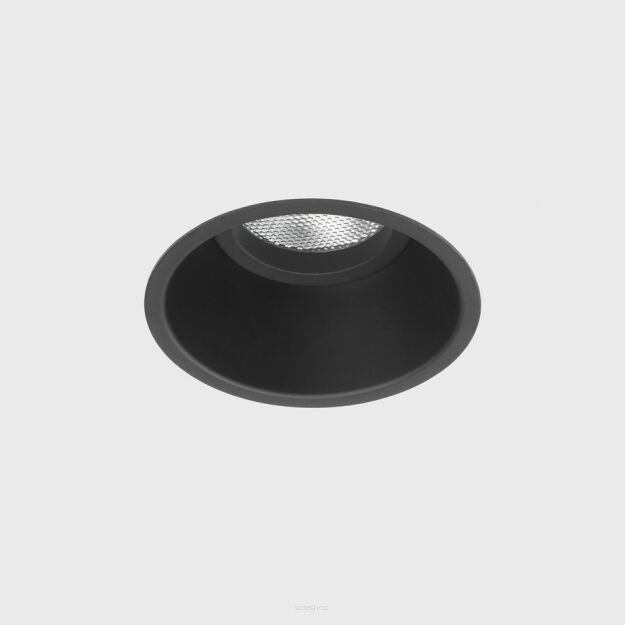 Oczko sufitowe Minima Round 1249015 Astro Wpuszczane czarny mat