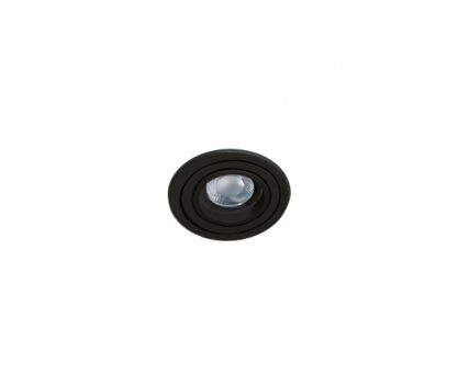 Lampa wpuszczana okrągła nowoczesna  Caro AZ2431  Azzardo czarna