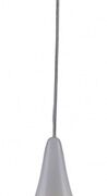 LAMPA WISZĄCA ZUMA LINE NAOMI P1305-01S-F4AB PŁOMIENNY 1 BIAŁY CHOMOWANA KONSTRUKCJA SZKŁO NOWOCZESNY