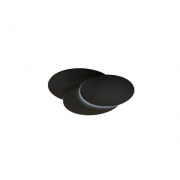 Lampa ścienna kinkiet CLOVER OVAL AZ2997 czarny Azzardo