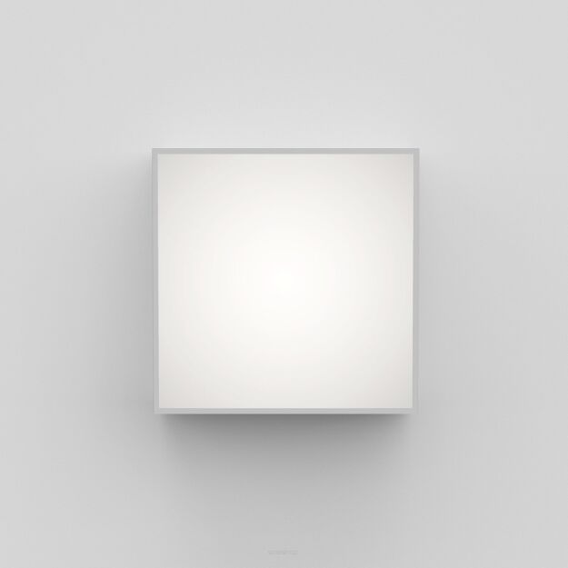 Lampa ścienna/kinkiet KEA 240 SQUARE biały z fakturą kwadrat ASTRO 1391007 