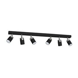 Lampa sufitowa JOKER BLACK 6xGU10 MLP1340 milagro