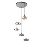 Lampa wisząca Tenele PND-24028-5A-SILV Italux