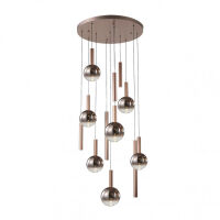 Lampa wisząca Camino PND-24038-12A-COPP Italux