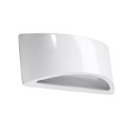 Kinkiet VIXEN SL.1048 SOLLUX LIGHTING ceramiczny półokrągły biały połysk