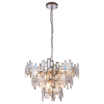 Zwis St Petersburg - P09158CP COSMO light  Efektowna KRYSZTAŁOWA lampa wisząca Zjawiskowo rozświetli Twoj salon - 2