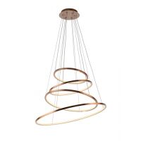 Lampa wisząca QueenIV P0244D Max Fliz ściemniacz miedziana okręgi nowoczesna