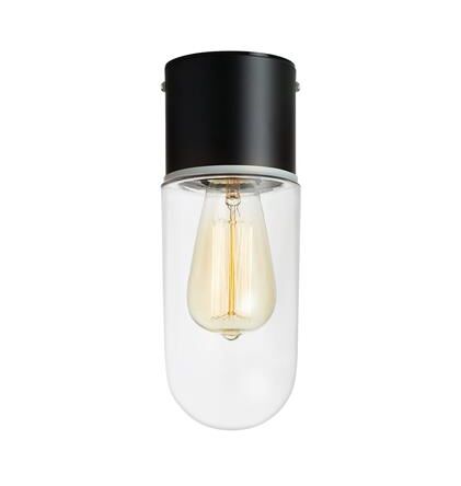 Lampa sufitowa ZEN CLEAR 1L Czarny/Transparentny 107796