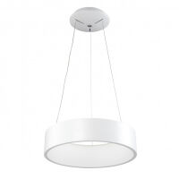 Lampa wisząca CHIARA 3945-832RP-WH-3 Italux NOWOCZESNY ZWIS W KOLORZE BIAŁYM W KSZTAŁCIE PIERŚCIENIA LED 32W 3000K