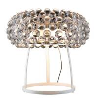 Lampa stołowa ACRYLIO Azzardo AZ1099 wykonany z przezroczystych kulek które, przepuszczają światło