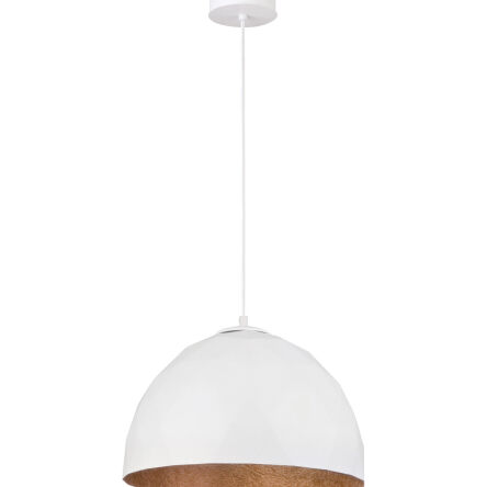 Lampa wisząca DIAMENT M 31374 SIGMA BIAŁA/MIEDZIANA 35 CM