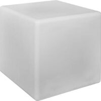 Lampa stojąca zewnętrzna Cumulus Cube L E27 biała 60cm IP44 8965