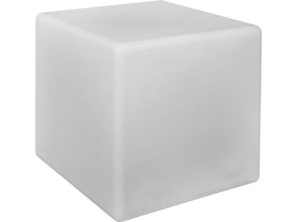 Lampa stojąca zewnętrzna Cumulus Cube L E27 biała 60cm IP44 8965