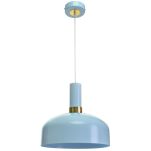 Lampa wisząca MALMO niebieska MILAGRO MLP6201 - 2