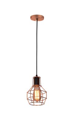 Lampa wisząca Carron AZzardo MD50148-1 AZ1659 wykonana z najwyższej jakoście metalu w kolorze miedzi